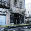 Potpuno izgorio kafić u centru Mostara, stanari na vrijeme napustili zgradu
