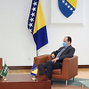 Safet Softić razgovarao s ambasadorom Osamahom Al-Ahmadijem o ukidanju viza za Saudijce