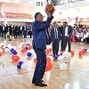 Dodik otvorio sportsku dvoranu u Istočnom Sarajevu i pokazao košarkaške sposobnosti