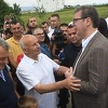 Vučić posjetio Sandžak, donirao novac za džamiju koja se gradi već devet godina