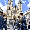 Pogledajte defile vojnih orkestara Oružanih snaga BiH i Vojske SAD-a kroz Sarajevo