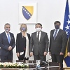 Palmer stigao u Predsjedništvo BiH, slijede sastanci s Dodikom, Džaferovićem i Komšićem