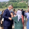 Predsjednik Crne Gore Milo Đukanović došao u Potočare, uručen mu Cvijet Srebrenice