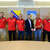 Efendić ugostio odbojkaške Fantoma, prvake BiH u sjedećoj odbojci