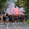 Navijači Veleža u sjajnom korteu sarajevskim ulicama stigli na stadion Grbavica