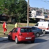 Tri vozila se sudarila ispred Suda BiH, povrijeđene dvije osobe