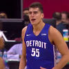 Luka Garza pružio izvanrednu partiju u drugom nastupu za Detroit Pistonse