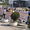 Radnici "Zraka" protestuju ispred Vlade FBiH, najavili i štrajk glađu