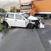U sudaru dva kamiona i automobila kod Žepča povrijeđena jedna osoba
