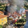 Veliki požar u Buća Potoku, gusti oblak dima iznad Sarajeva