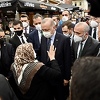 Erdogan prošetao Baščaršijom, stotine građana ga oduševljeno pozdravljale