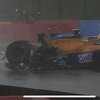 Novi težak udes u Formuli 1, Norris po pljusku udario u zid staze u Belgiji