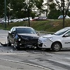 Sudar dva automobila na Alipašinom Polju, nema povrijeđenih