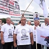 Tok protesta Pravda za Dženana u centru Sarajeva
