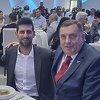 Novak Đoković na svadbi džudiste Nemanje Majdova, fotografirao se sa Miloradom Dodikom