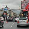 Sudar dva automobila kod SCC-a, usporen saobraćaj prema centru grada