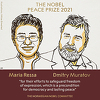 Nobelovu nagradu za mir dobili novinari Maria Ressa i Dmitri Muratov