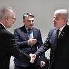 Komšić i Džaferović s predsjednikom Latvije razgovarali o intenziviranju saradnje