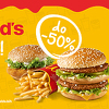 McDonald's: Iskoristite posebne pogodnosti i popuste do 50 posto