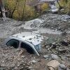 Klizište kod Jablanice uništilo cestu i zatrpalo automobile