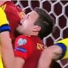 Ibrahimović svom snagom ramenom udario španskog igrača, propustit će prvu utakmicu baraža