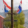 Zastave tzv. Herceg-Bosne danas u Mostaru: Glorifikacija zločinaca dvije i po decenije od rata
