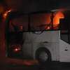 Kod Konjica izgorio autobus parkiran na benzinskoj pumpi