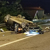 Nesreća kod Mostara: Vozilo završilo na krovu, cesta M-17 zatvorena za saobraćaj