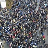 Stotine rudara protestuje ispred Vlade FBiH: Pogledajte snimke iz zraka