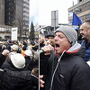 Dubioza kolektiv održala koncert ispred Vlade FBiH, rudari položili improvizovanu zakletvu