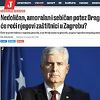 Jutarnji list: Čovićev potez je nedoličan i amoralan, da li je to stav i Zagreba?