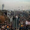 Fotografija blokiranog Beograda proglašena je "najmoćnijim" prikazom jučerašnjih protesta
