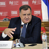 Dodik na tribini u Beogradu kazao da je novi zakon o vojsci Republike Srpske već spreman