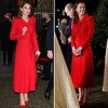 Kate Middleton u jarko crvenom izdanju najavljuje novogodišnje praznike