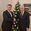 Drugi susret Čovića i Plenkovića u sedam dana: Izborni zakon je ključan