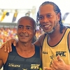 Ronaldinho i Romario se okušali u neobičnom sportu, majstorijama oduševili navijače