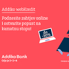Do potrebnog novca za svega nekoliko minuta uz Addiko webKredit