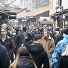 Na prvi dan 2022. gužve na ulicama Sarajeva: Građani uživaju u prazničnom danu