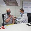 Mobilni tim Ministarstva zdravstva Kantona Sarajevo vakcinisao zaposlenike aerodroma u Sarajevu