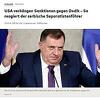 Die Welt: Sankcije SAD-a će Dodiku otežati međunaradno poslovanje zbog straha banaka i kompanija