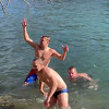 Draško Stanivuković zaplivao u ledenom Vrbasu, ali nije uspio uhvatiti Časni krst