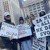 Bosanci u Americi organizovali proteste "Za mir, ali ne damo svoje"