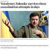 Times piše kako je Zelenski posljednjih dana preživio tri pokušaja atentata