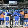 Igrači i navijači Željezničara priredili veliko slavlje nakon pobjede u gradskom derbiju