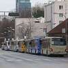 Banjalučki prijevoznici u znak protesta parkirali autobuse ispred Gradske uprave