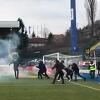 Željezničar i Sarajevo žestoko kažnjeni zbog sukoba navijača na terenu stadiona Grbavica