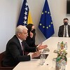 Džaferović se u Briselu sastao s Rangelom, izvjestiocem Evropskog parlamenta za BiH