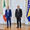 Džaferović se sastao s italijanskim šefom odbrane: Veoma je važno očuvati stabilnost BiH