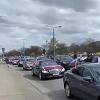 Proruska kolona vozila prodefilovala kroz Berlin: Na nekim automobilima prikazan Z simbol