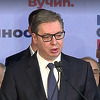 Aleksandar Vučić proglasio pobjedu u utrci za predsjednika Srbije